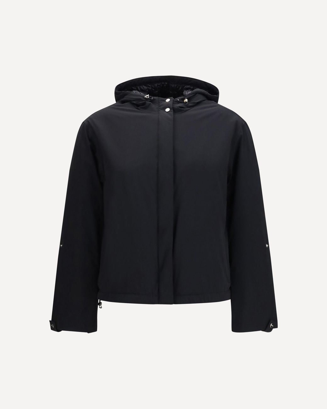 Herno Blue Hooded Down Jacket