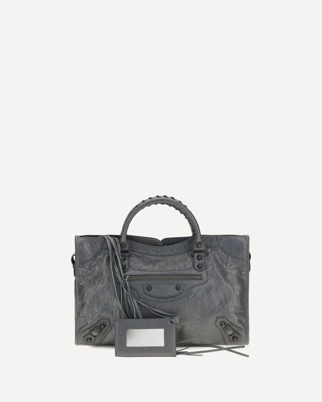 Balenciaga Gray Le City Medium Handbag