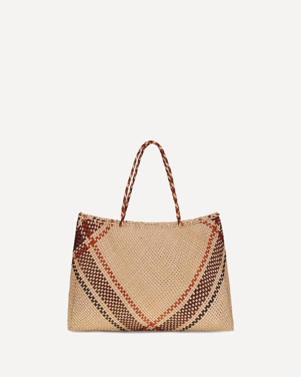 Dragon Diffusion Natural Handwoven Leather Tote Bag