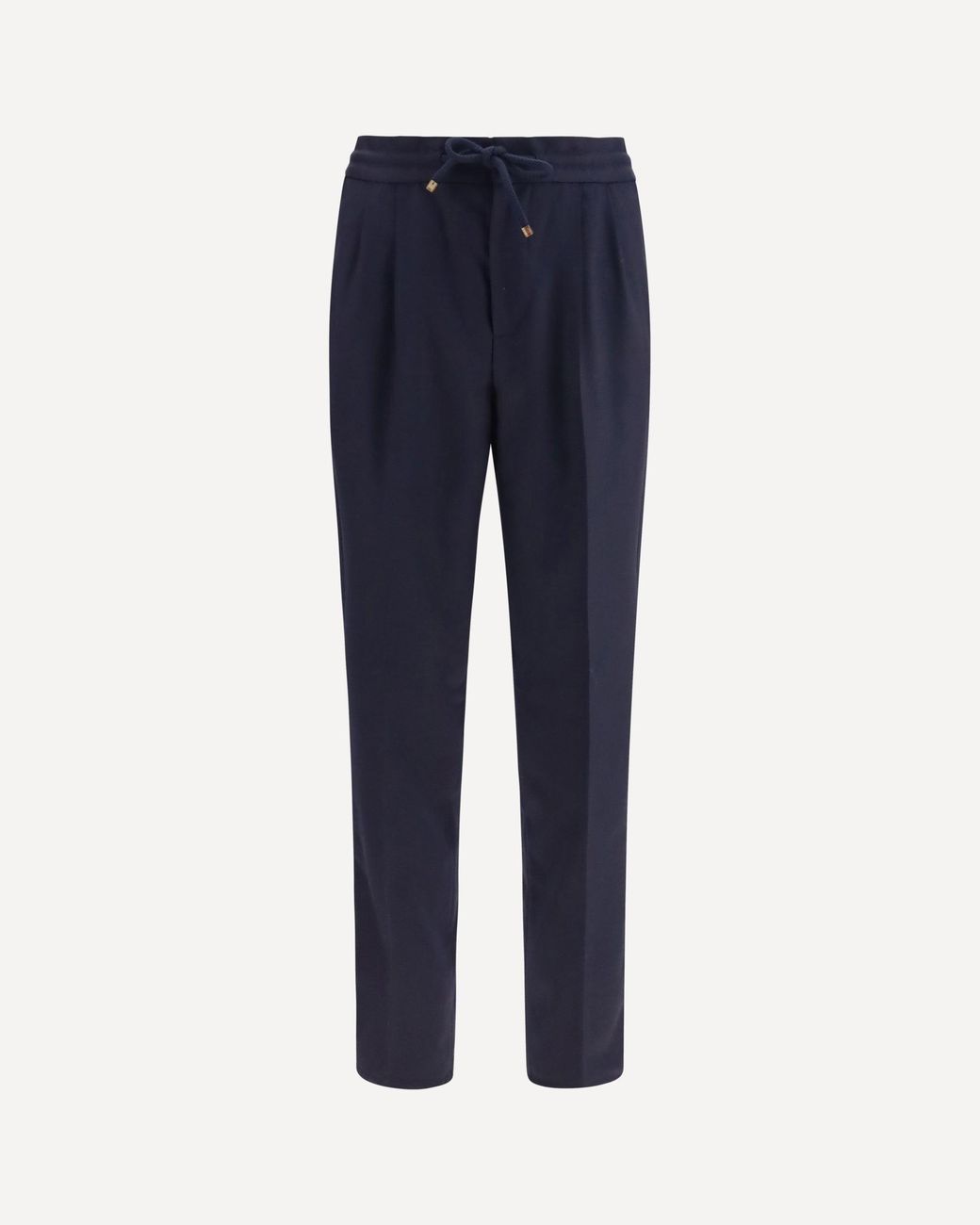 Brunello Cucinelli Blue Virgin Wool Pants for men