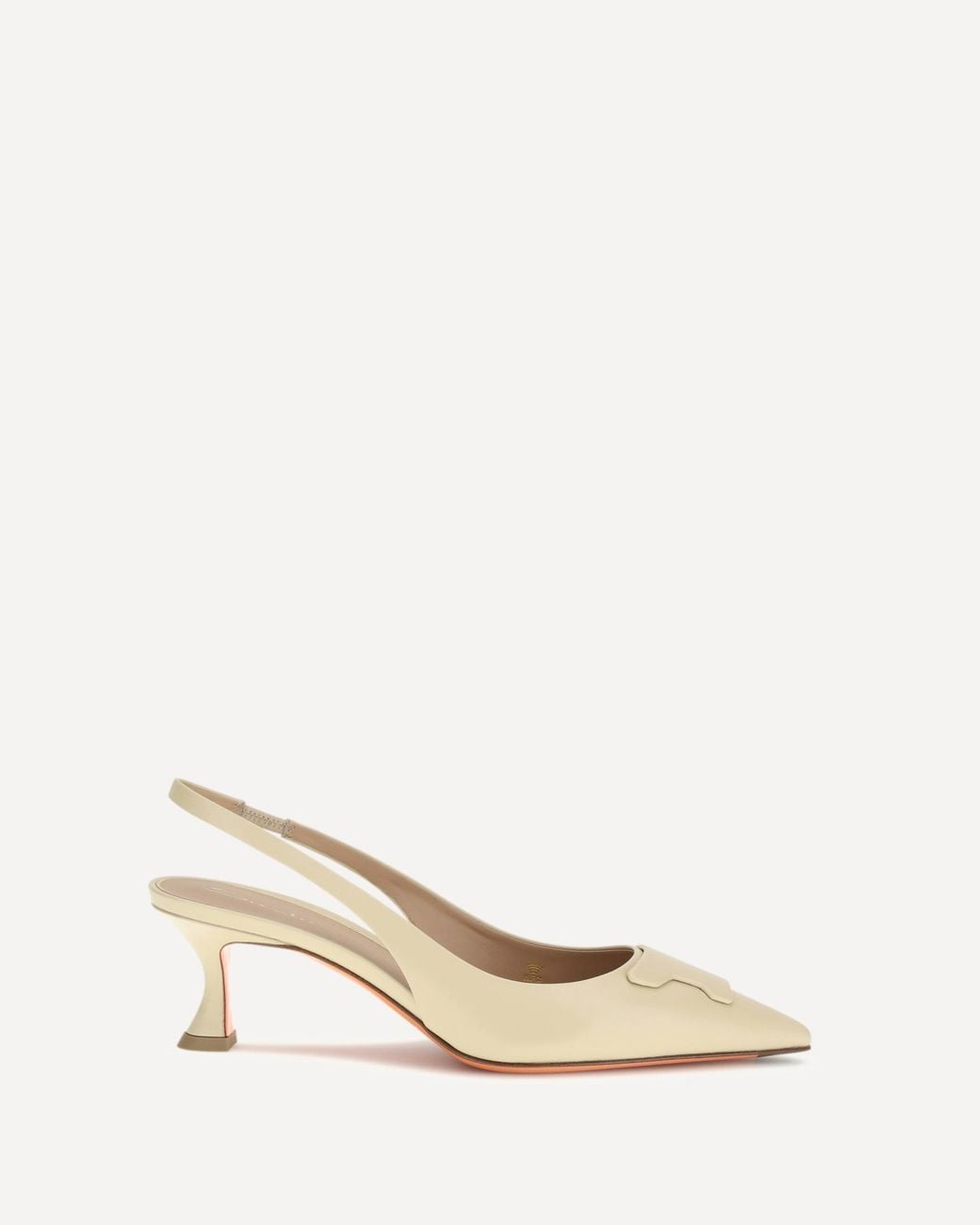 Santoni Natural Taylor Slingback Pumps