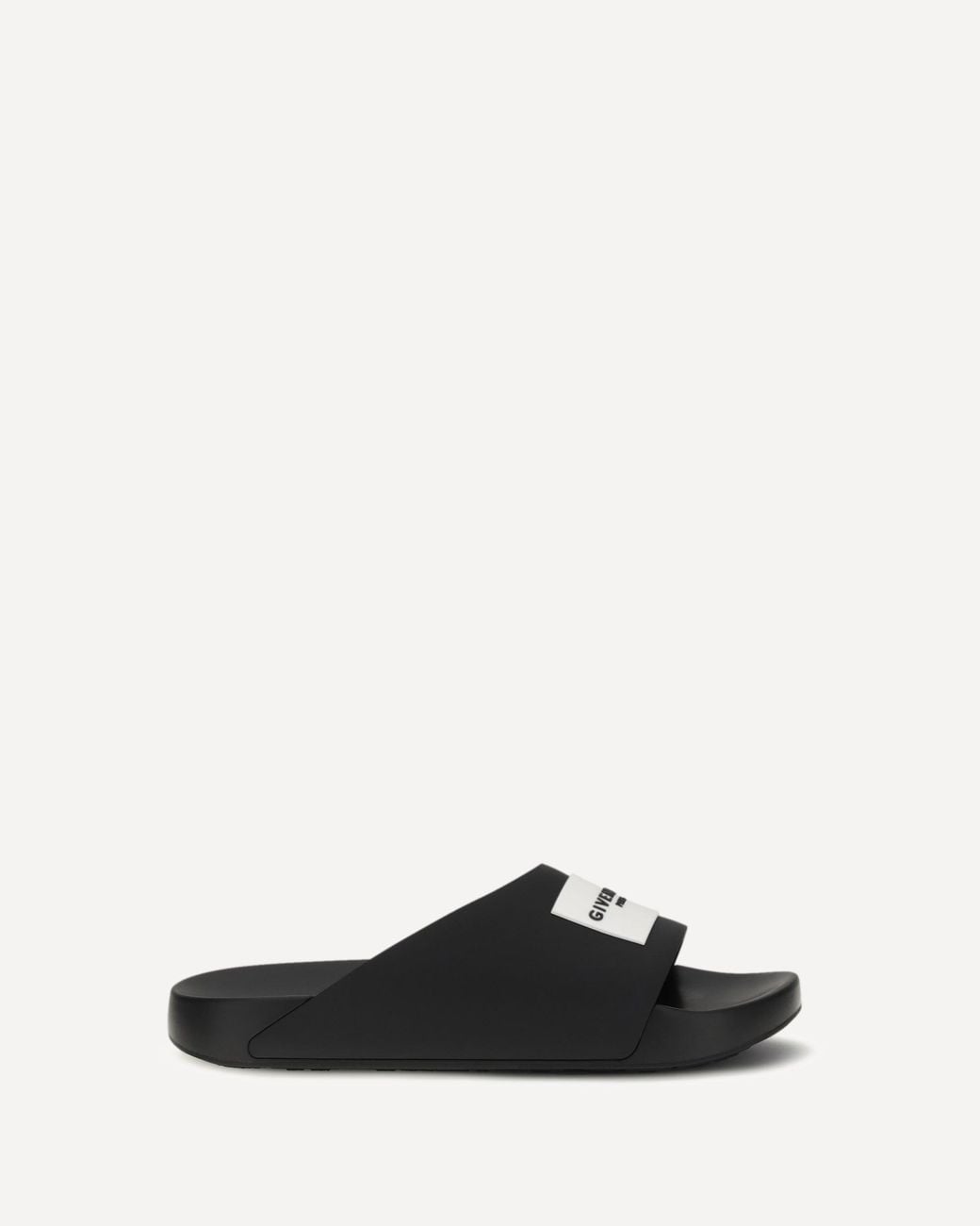 Givenchy White Rubber Slippers for men