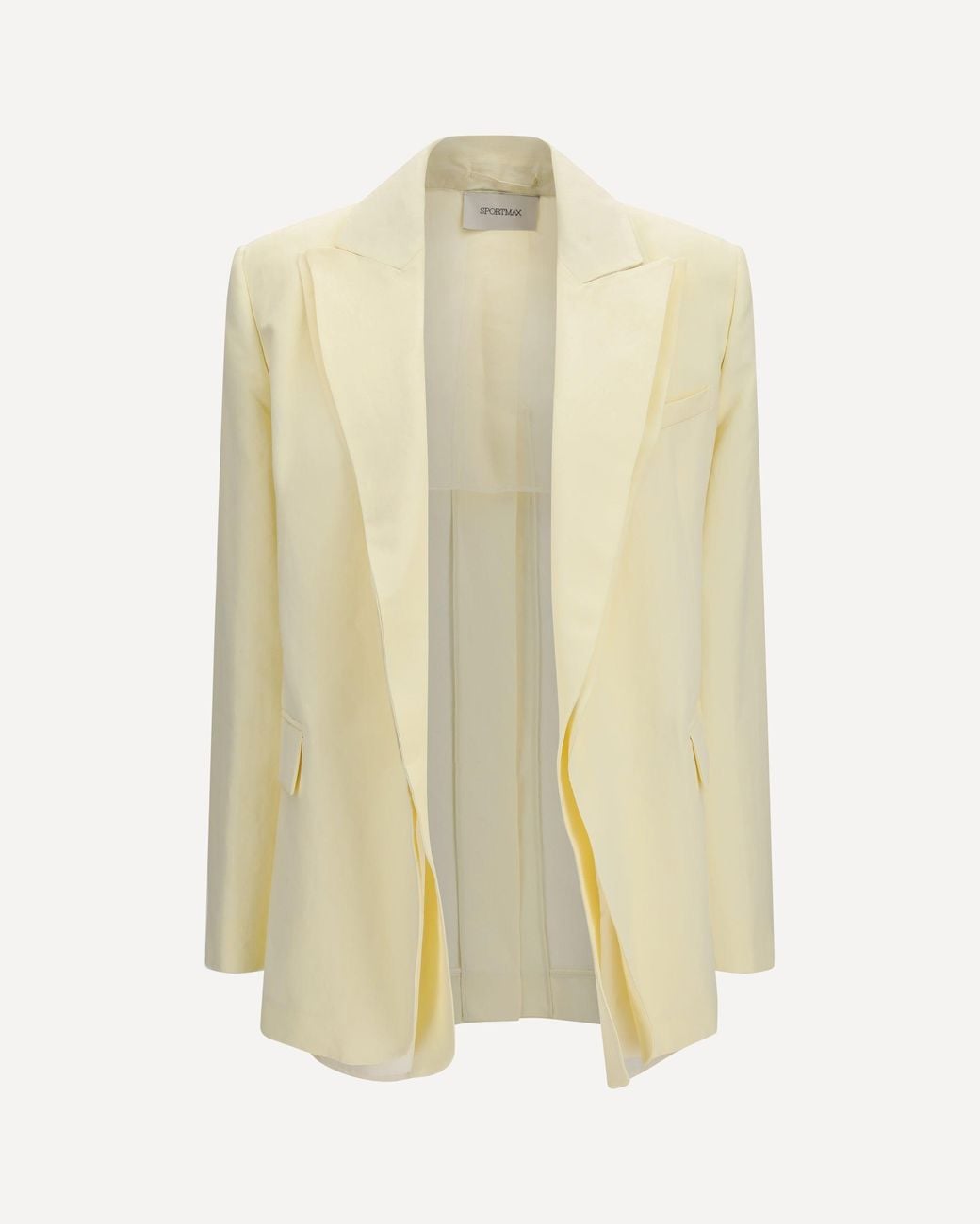 Blazer Doppio Collo di Max Mara in White