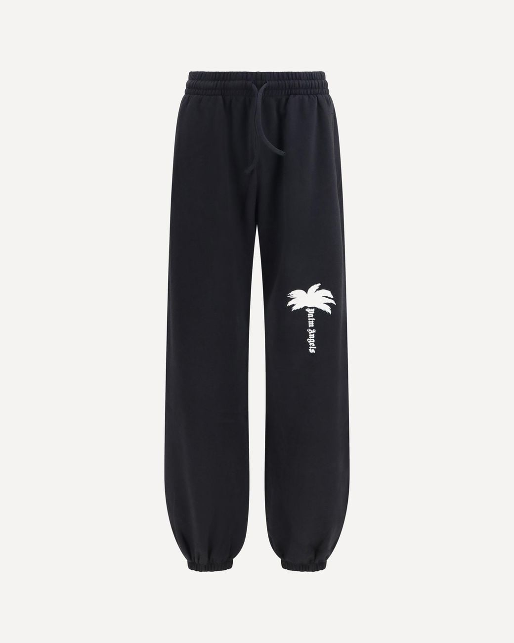 Palm Angels Blue Palm Tree Statment Sweatpants for men