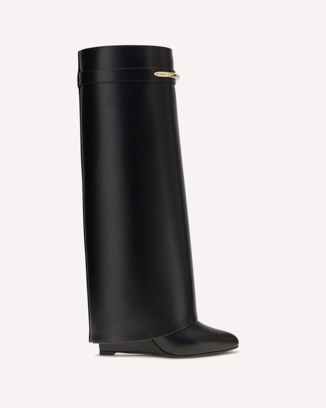 Givenchy Black Leather Shark Boots