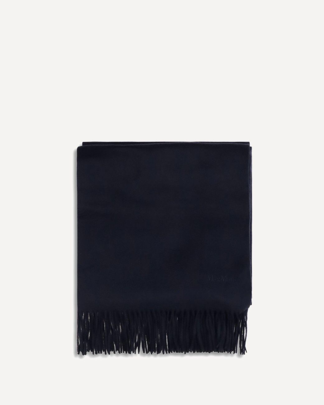 Max Mara Blue Baci Cashmere Scarf