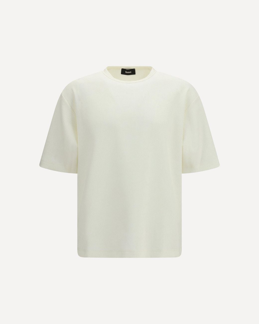 Laminar White Crewneck T-Shirt for men