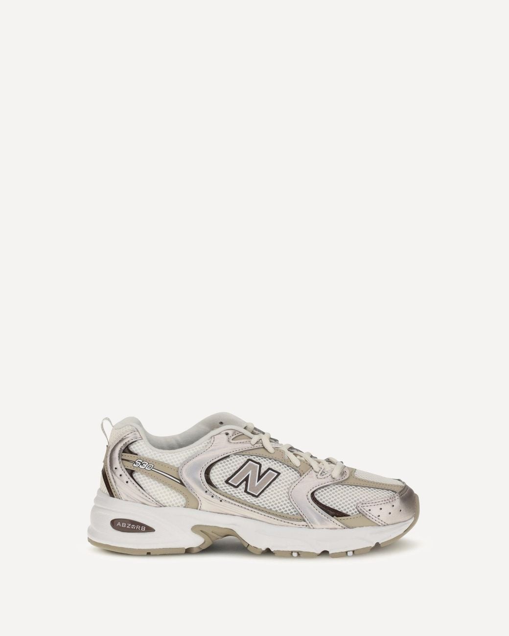 New Balance White 530 Sneakers