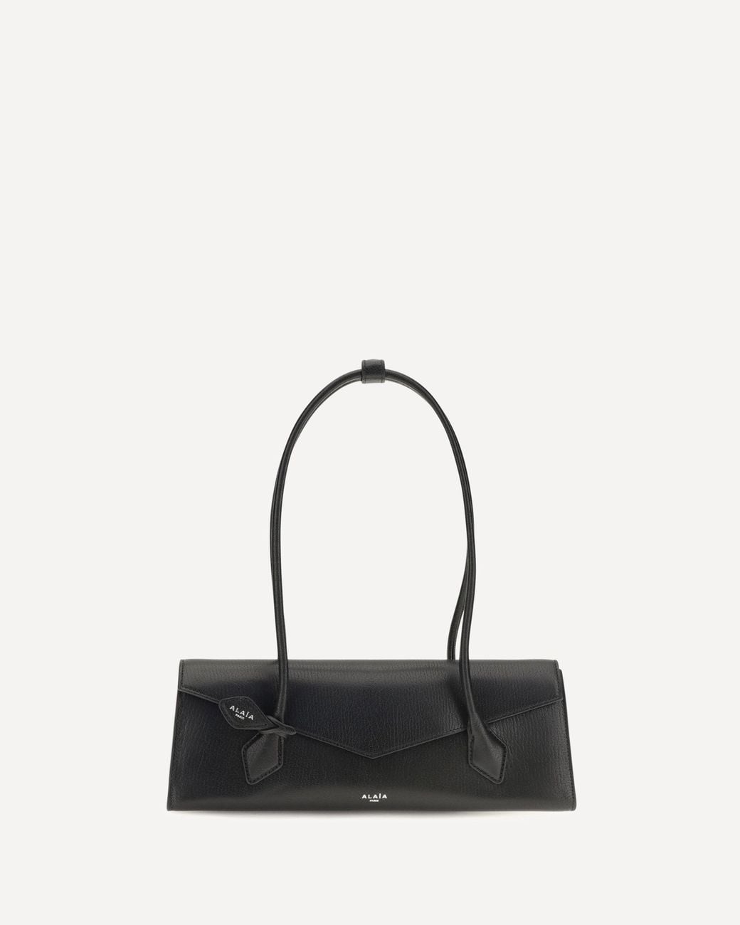 Alaïa Black Medium Le Teckel Flap Shoulder Bag