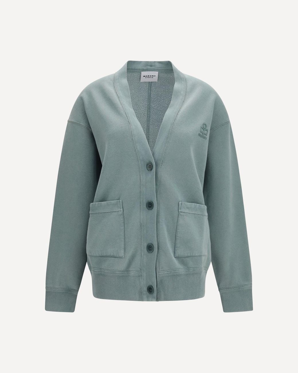Isabel Marant Blue Stephy V-Neck Cardigan