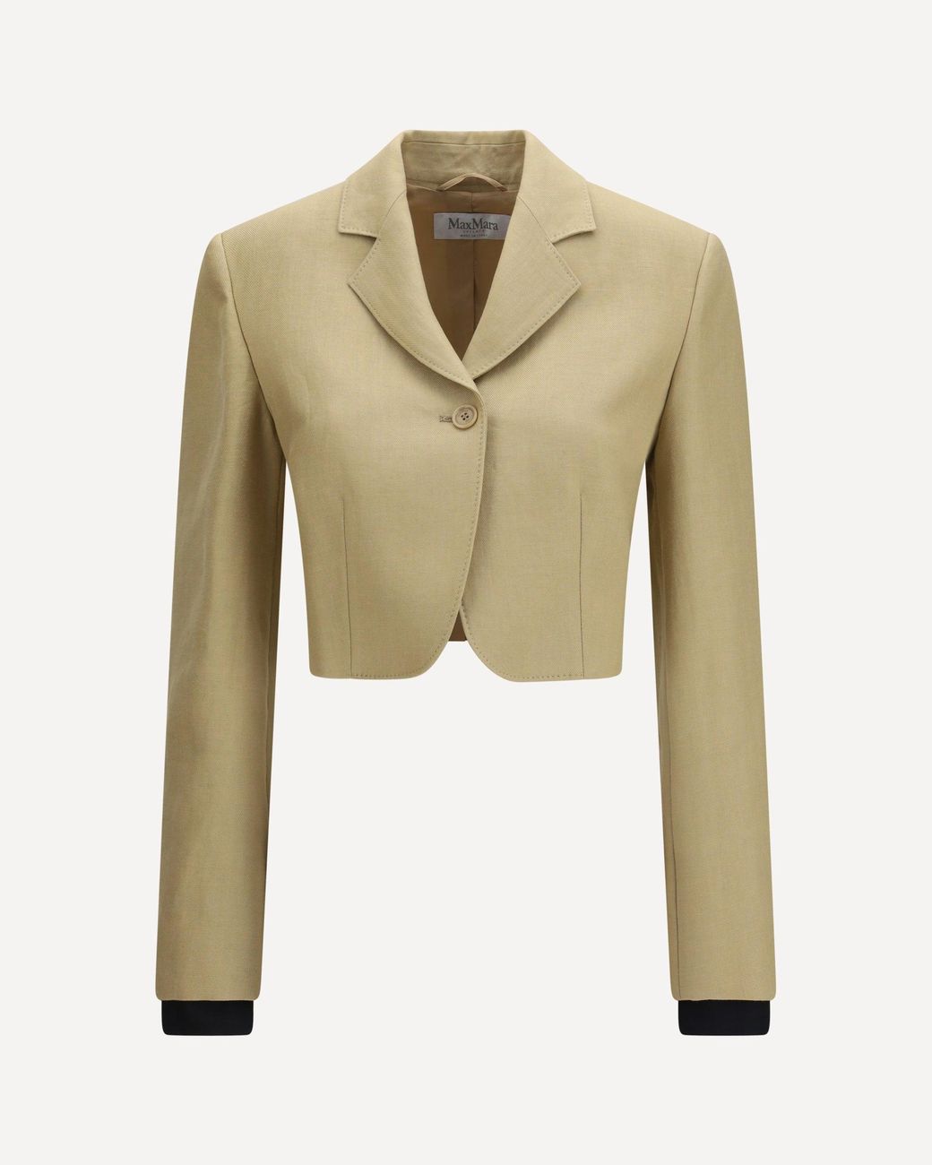 Max Mara Natural Buono Linen Jacket