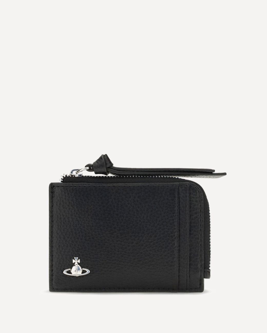 Vivienne Westwood Black Zip Card Holder