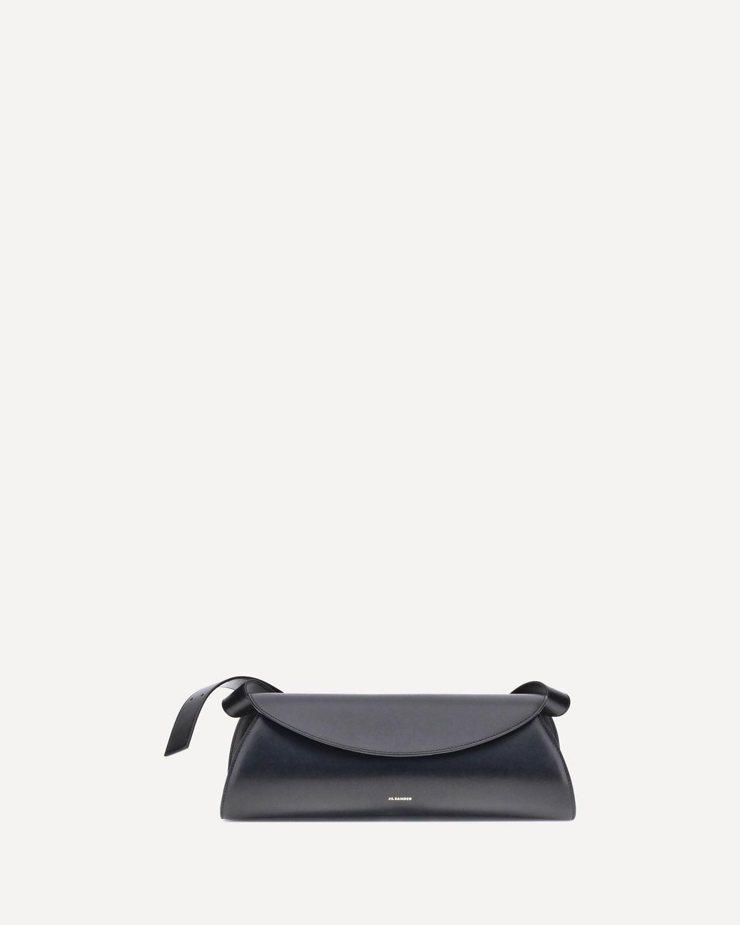 Jil Sander White Large Cannolo Shoulder Bag