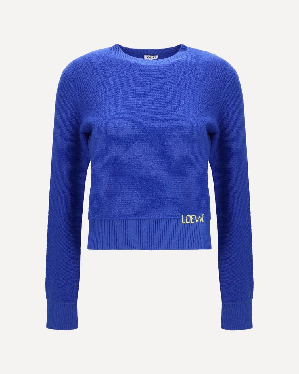 Loewe Blue Wool Sweater