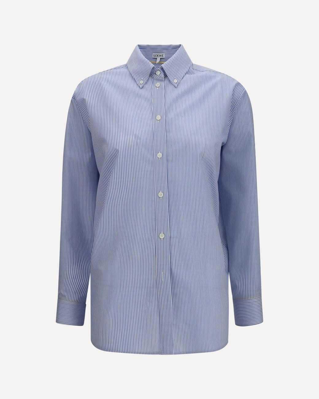 Loewe Blue Wool Shirt