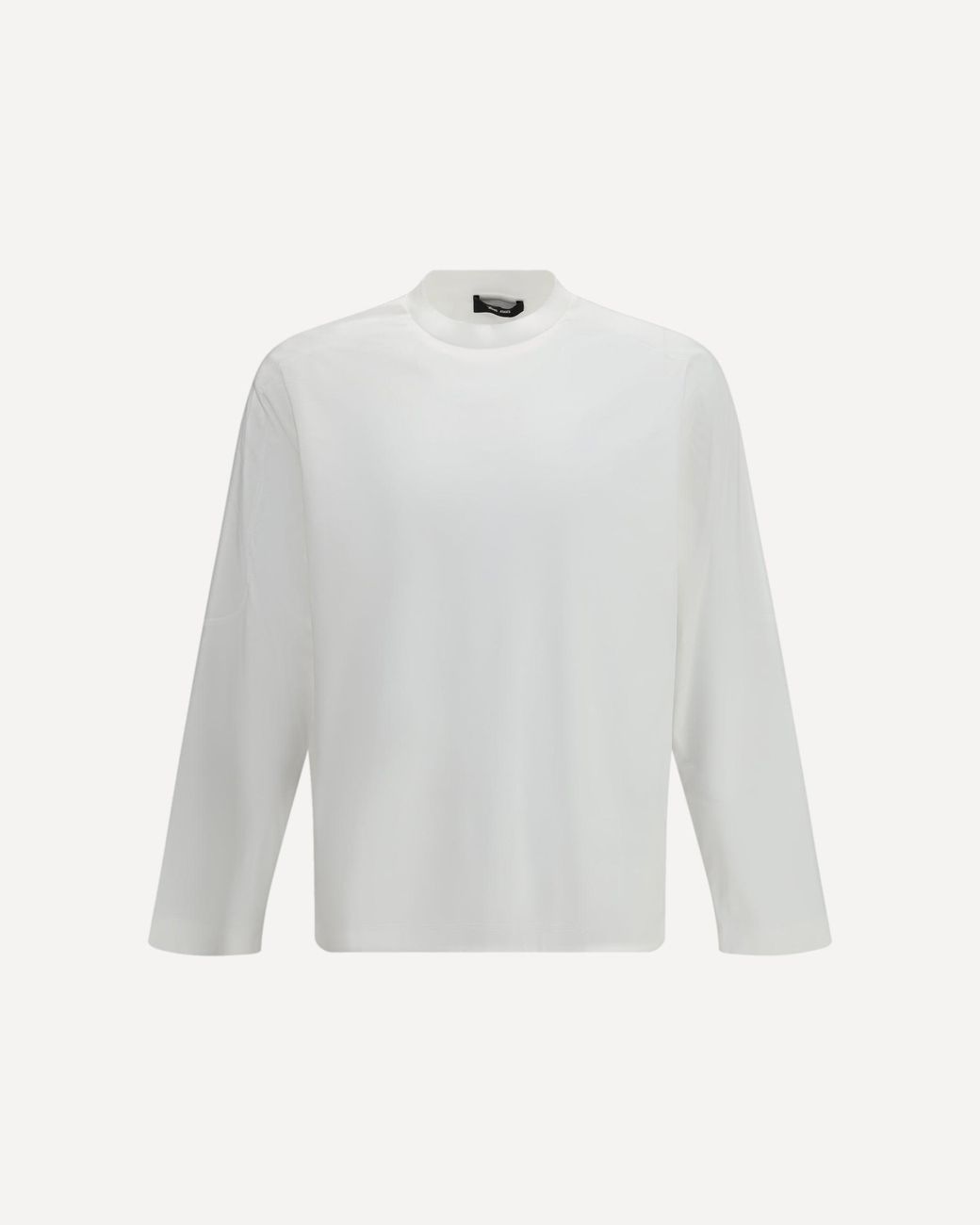 Laminar White Long-Sleeved T-Shirt for men