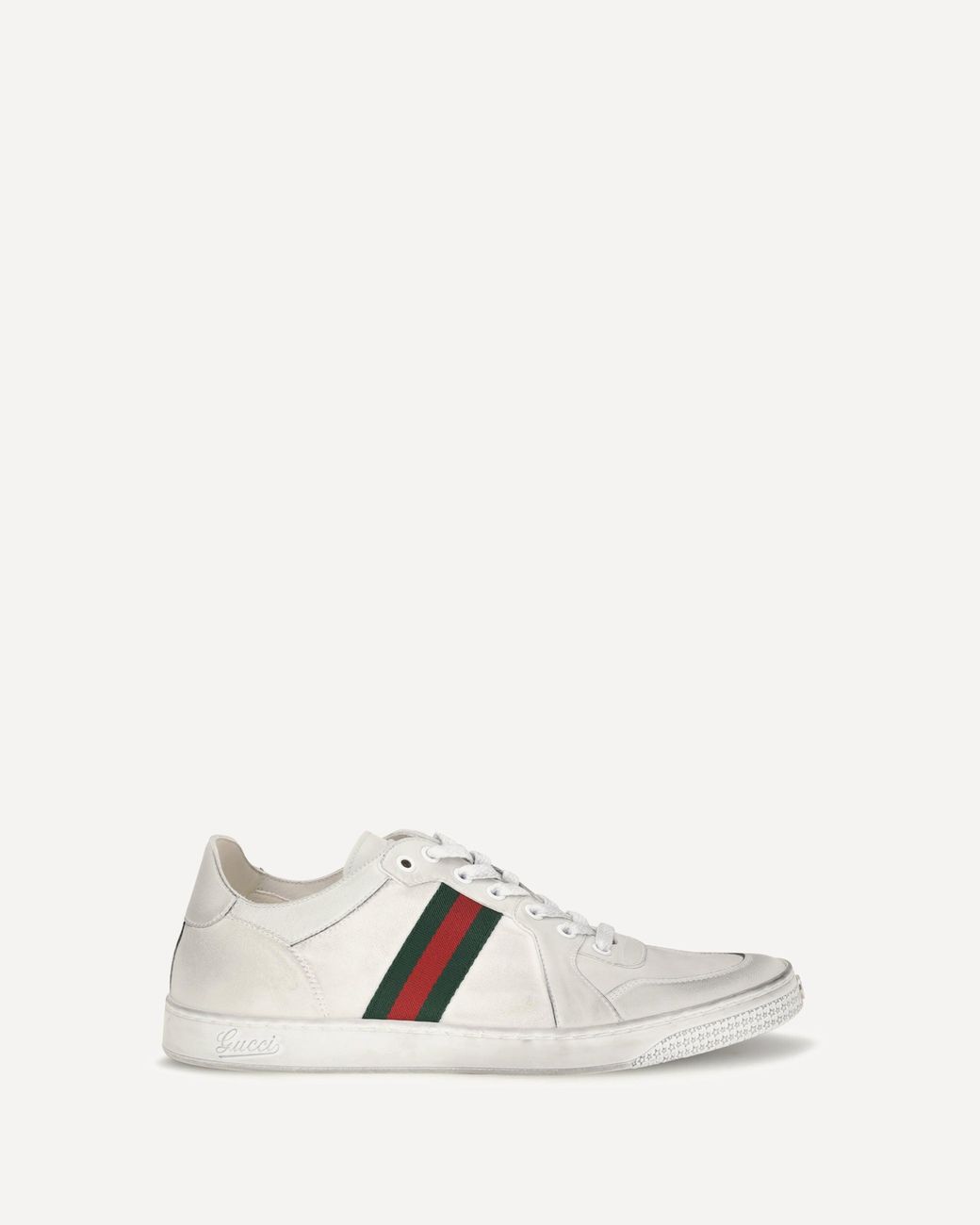 Gucci Natural Stretch Leather Sneakers for men