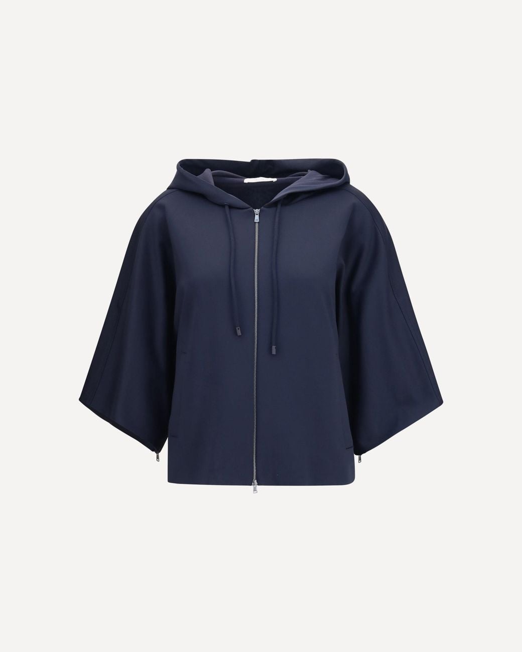 Max Mara Blue Fidato Hooded Sweatshirt