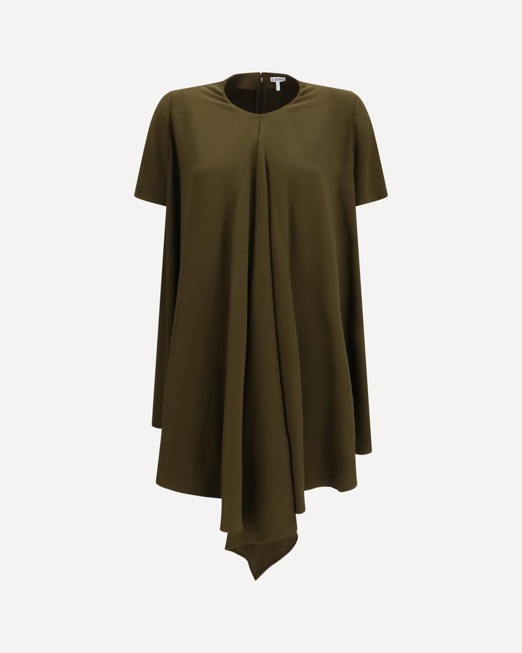 Loewe Green Stretch Viscose Dress
