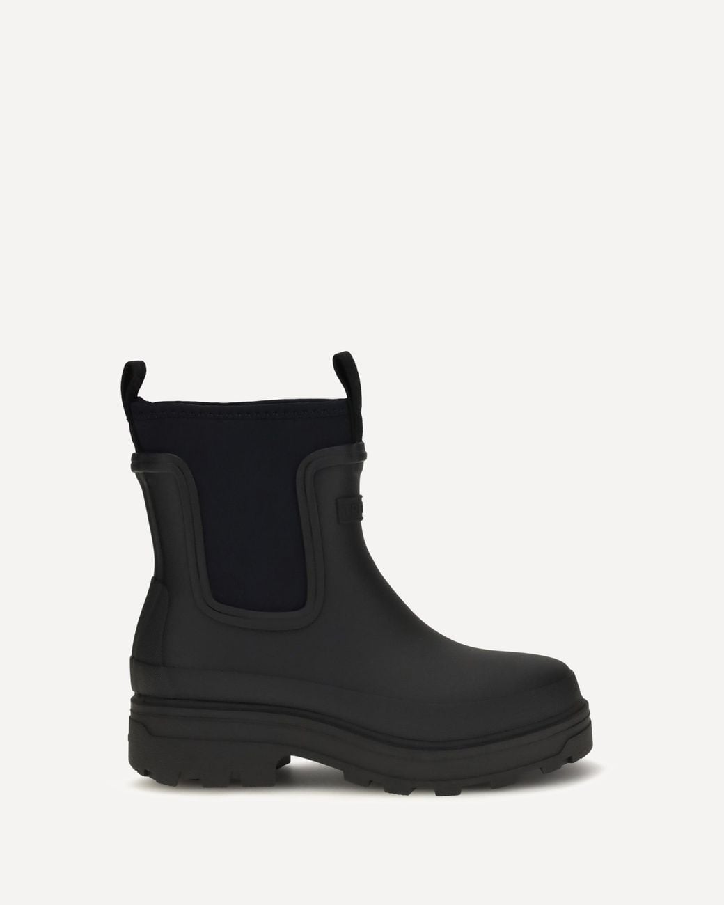 Tretorn Black Yun Rubber Ankle Boots