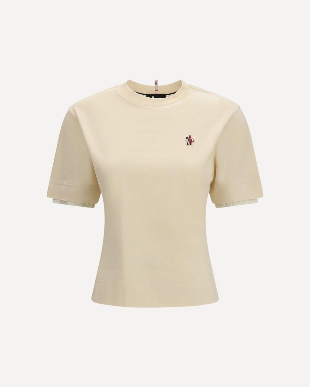 Moncler Natural Cotton T-Shirt