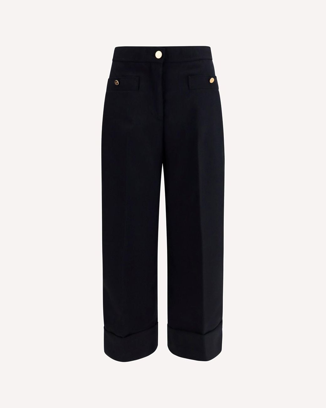 Thom Browne Blue Hopsack Suit Pants