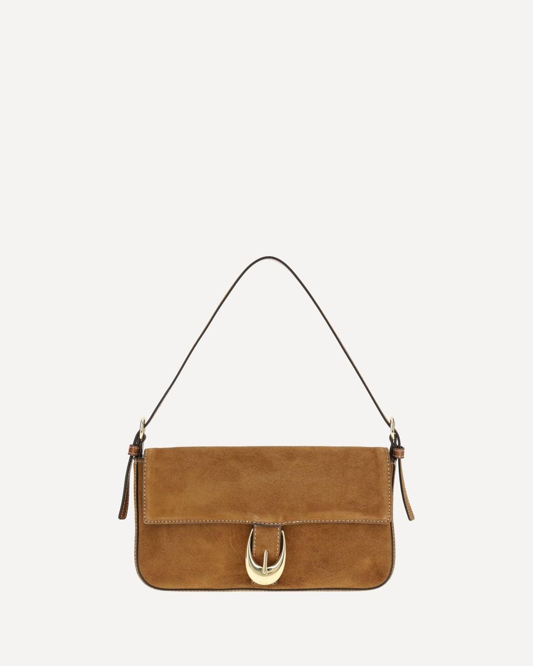 Staud Natural Harlow Shoulder Bag