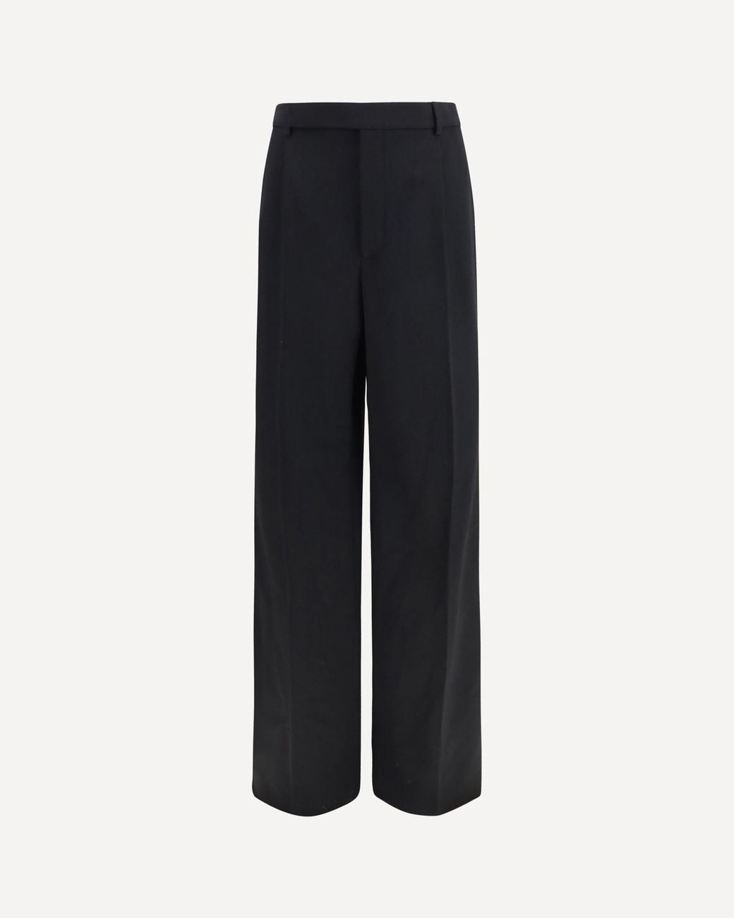 Saint Laurent Blue Fluid Grain De Poudre Pants for men