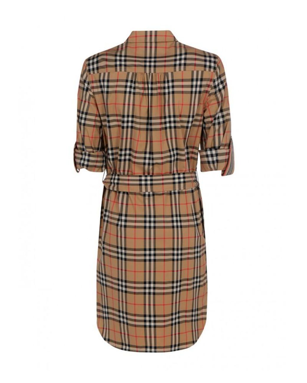 Burberry Giovanna Dress in Natural Lyst UK