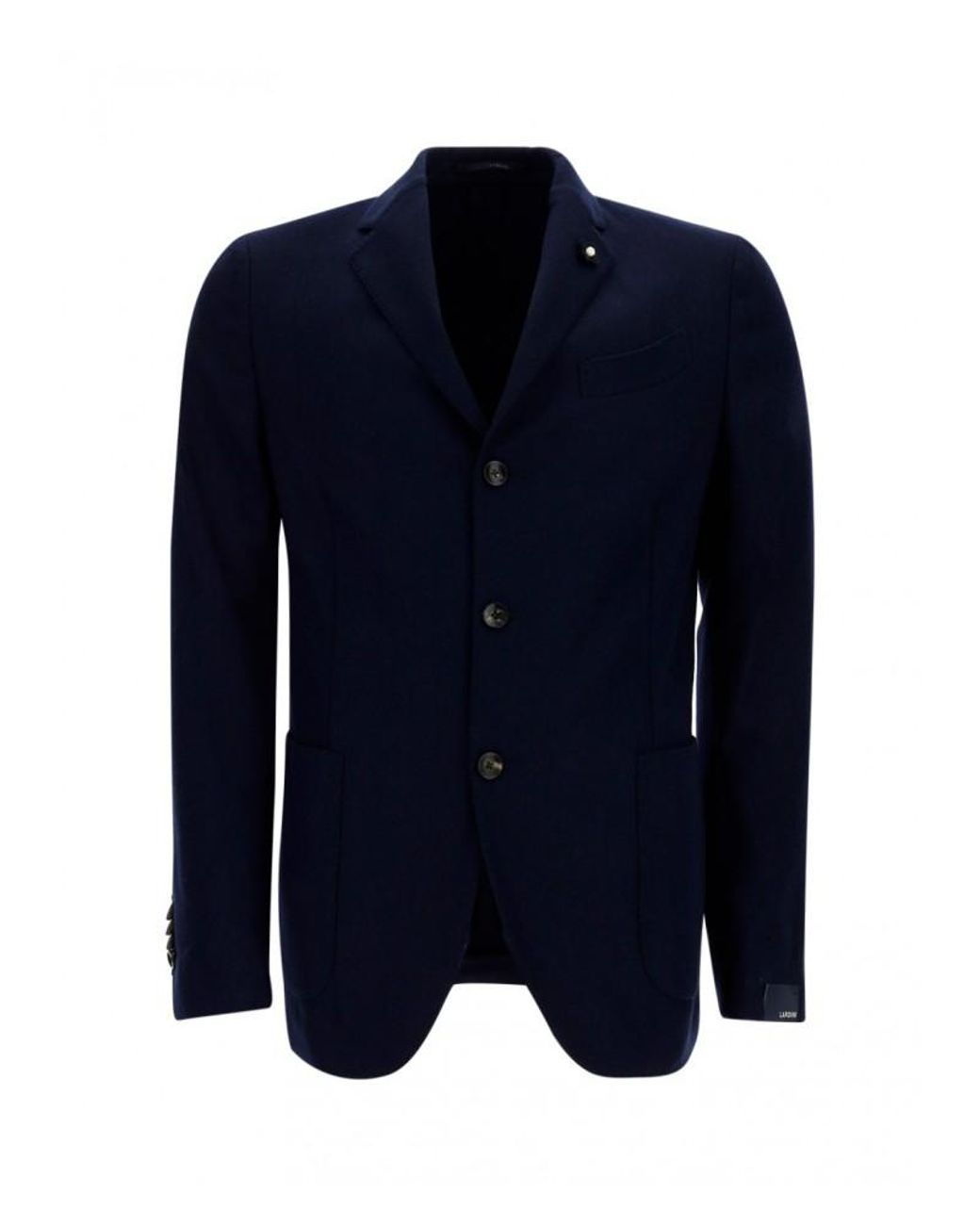 Lardini Wool Jacket - Mens - Blue / Light Blue for Men - Lyst