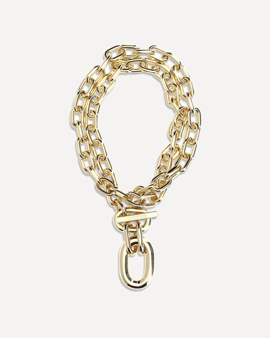 Rabanne Metallic Xl Link Bracelet