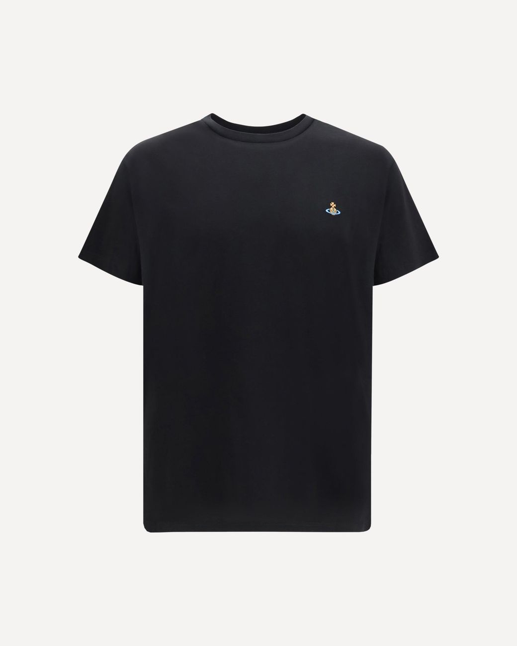 Vivienne Westwood Black Classic Orb T-Shirt for men