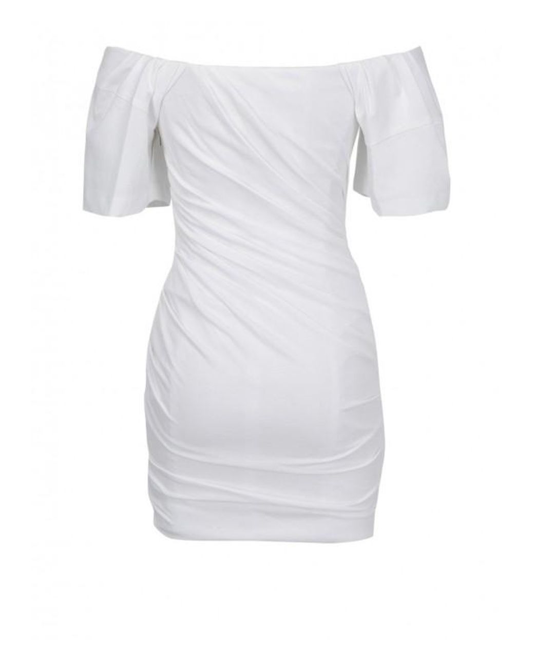 alexander wang twisted t shirt bustier dress