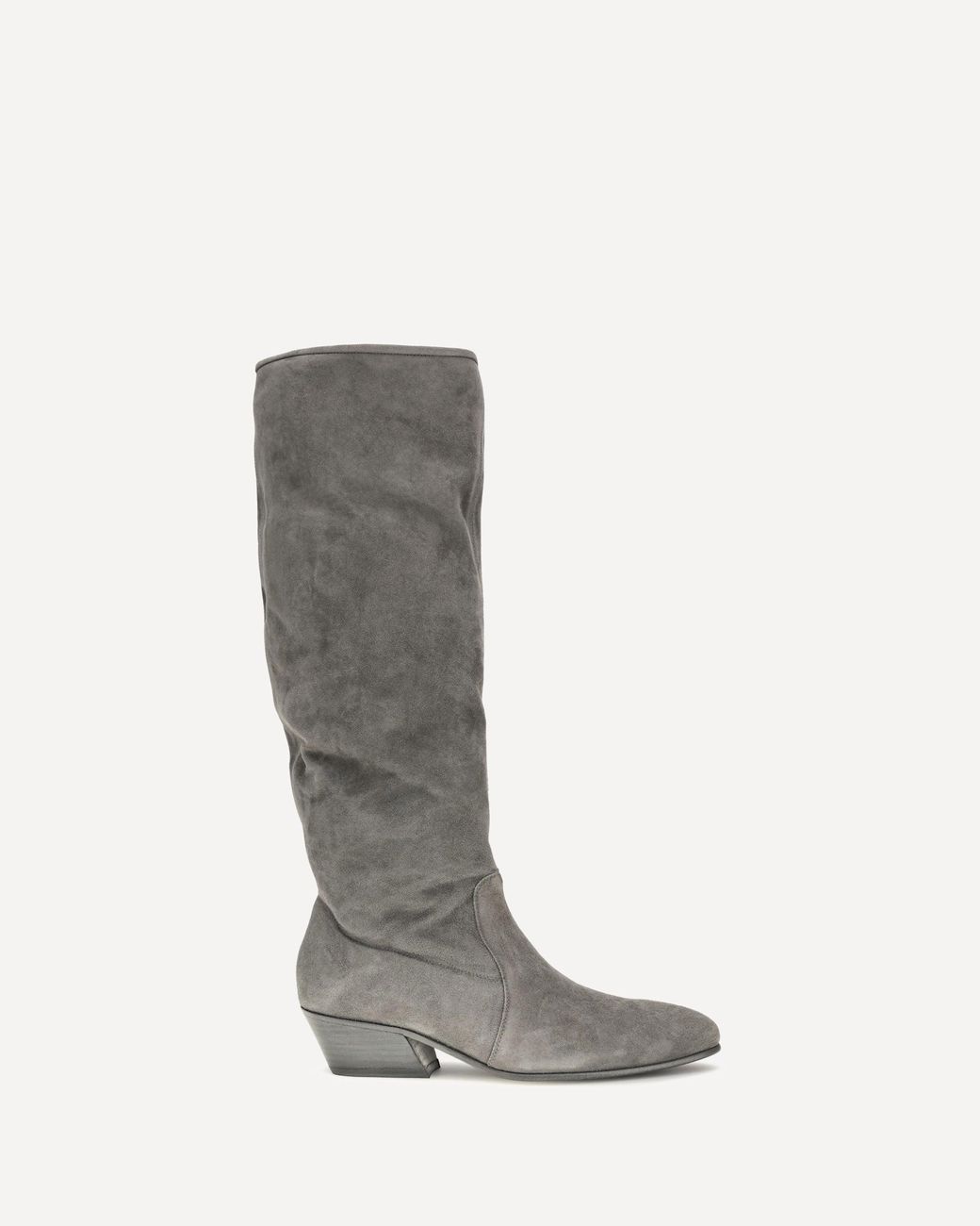 Pedro Garcia White High Suede Boots