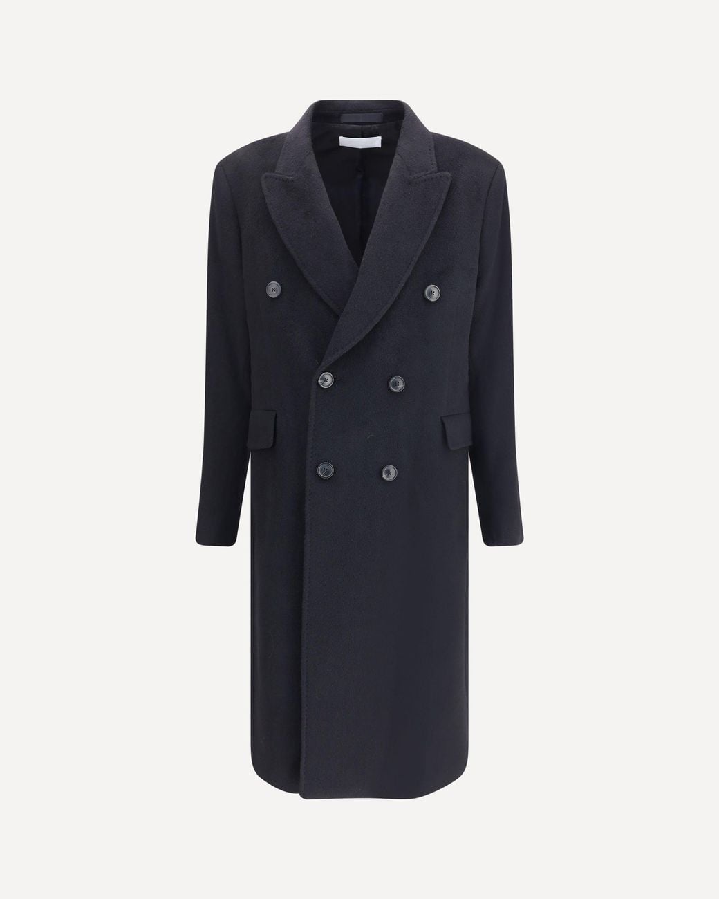 Our Legacy Blue Wool Whale Coat for men
