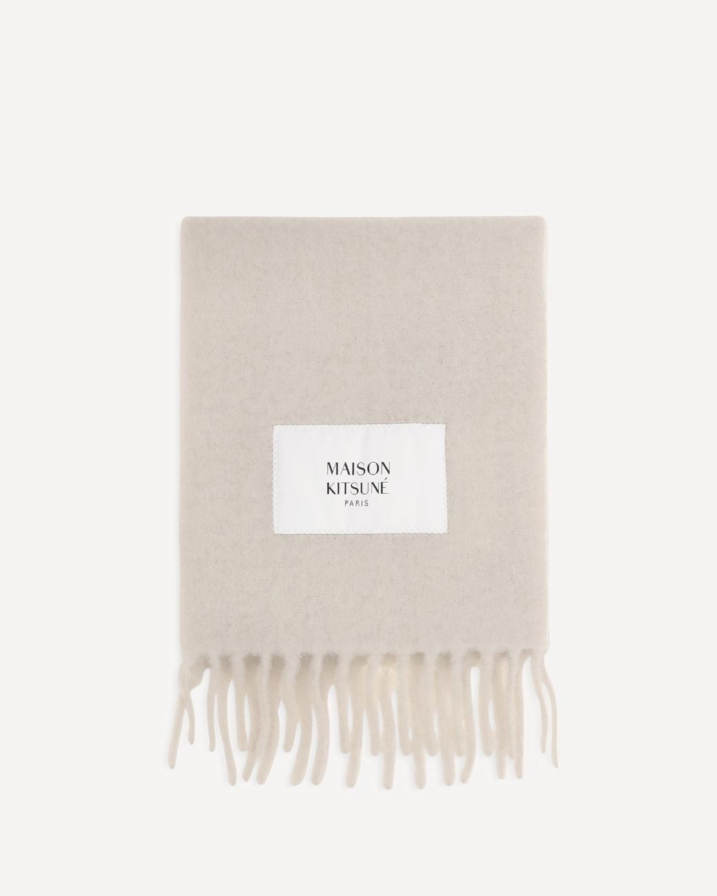 Sciarpa di Maison Kitsuné in White da Uomo
