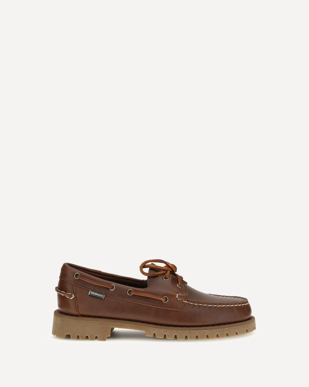 Sebago Brown Ranger Waxy Loafers for men