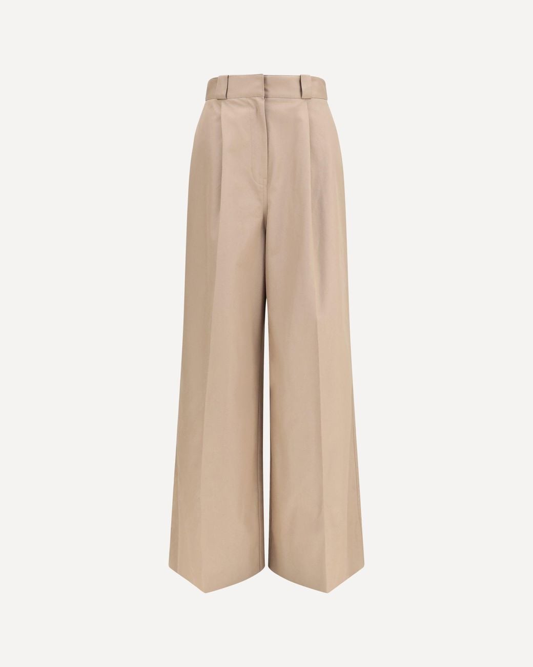 Balenciaga Natural High-Waisted Pants