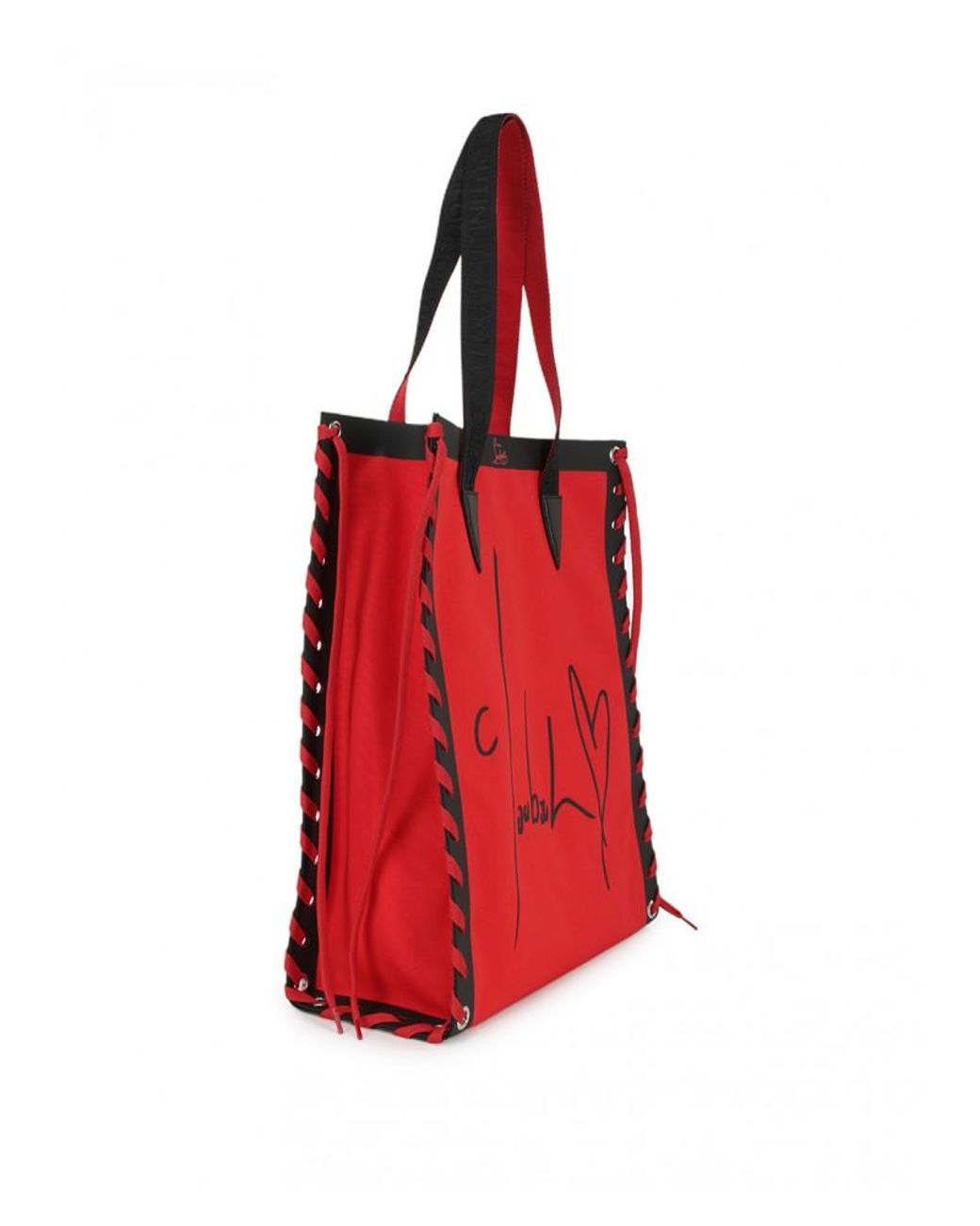 Christian Louboutin, Cabalace Small canvas tote bag