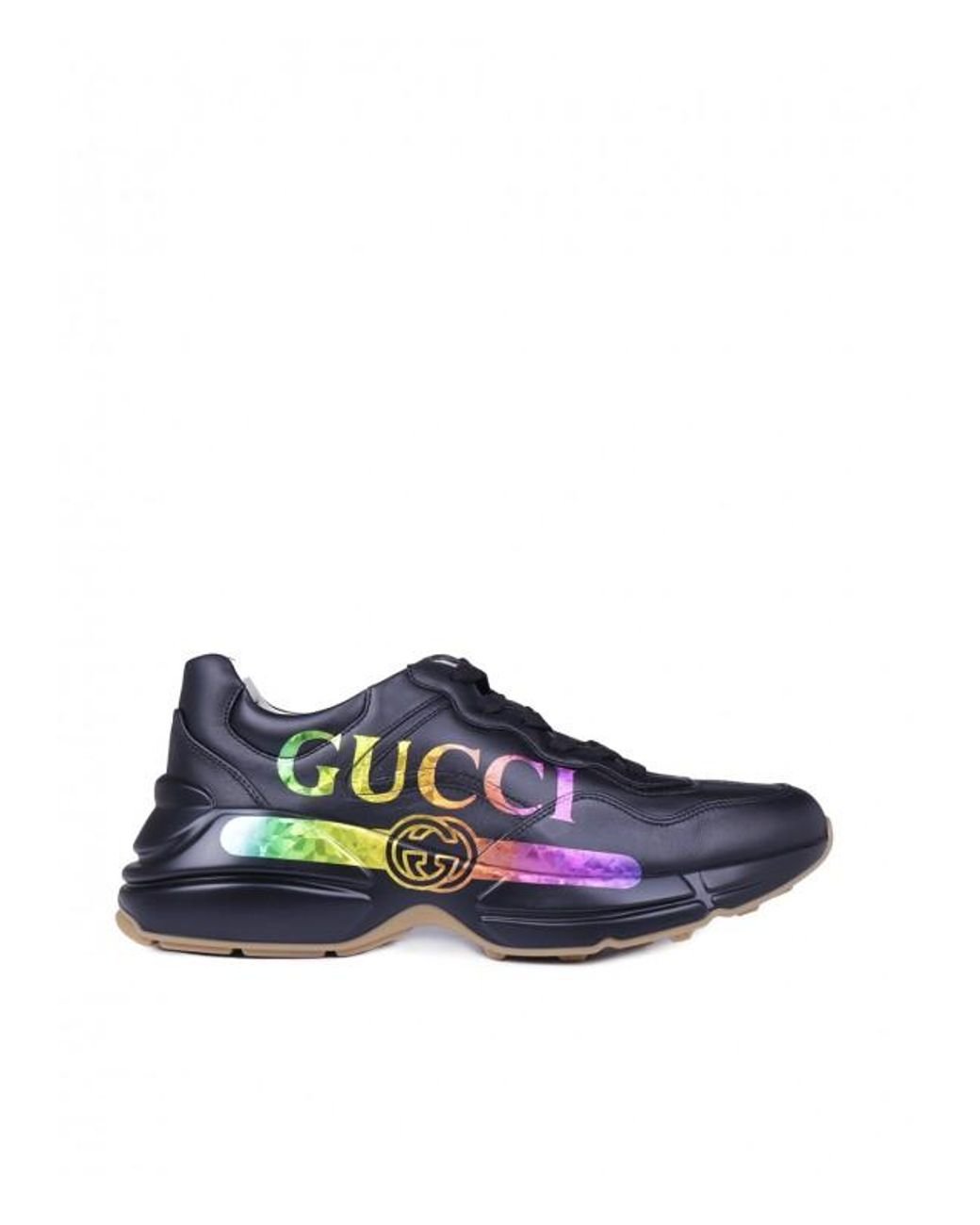 rhyton gucci black