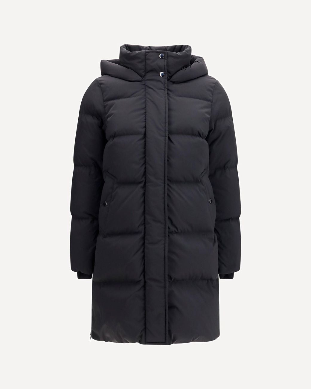 Woolrich Blue Kelly Quilted Long Down Jacket