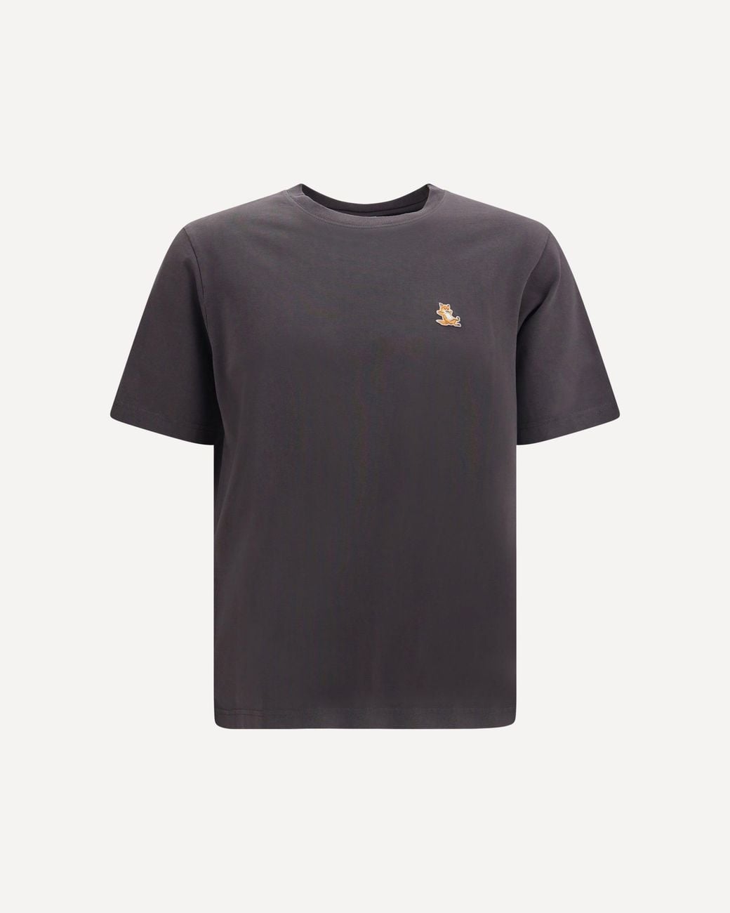Maison Kitsuné Black Chillax Fox Comfort T-Shirt for men