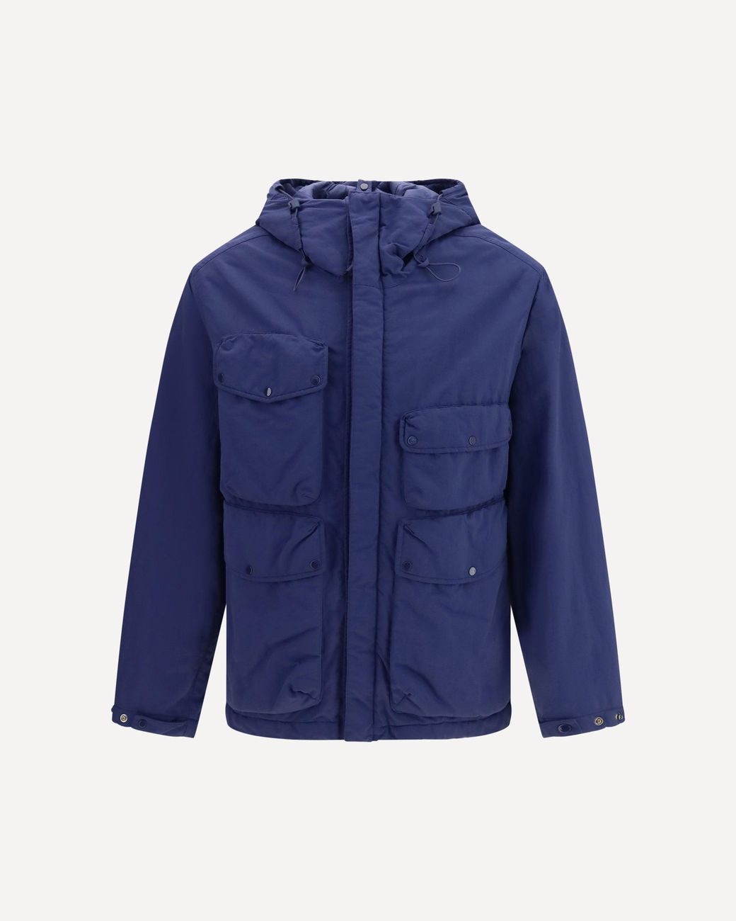 C P Company Blue C. P. Company T-Flatt Nylon Goggle Jacket for men