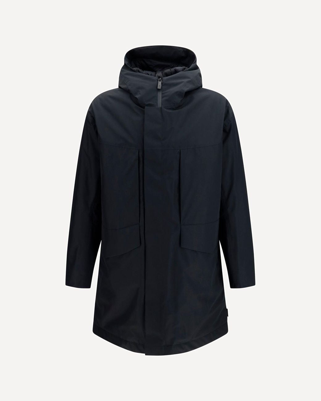 Laminar Blue Gore-Tex Short Parka for men