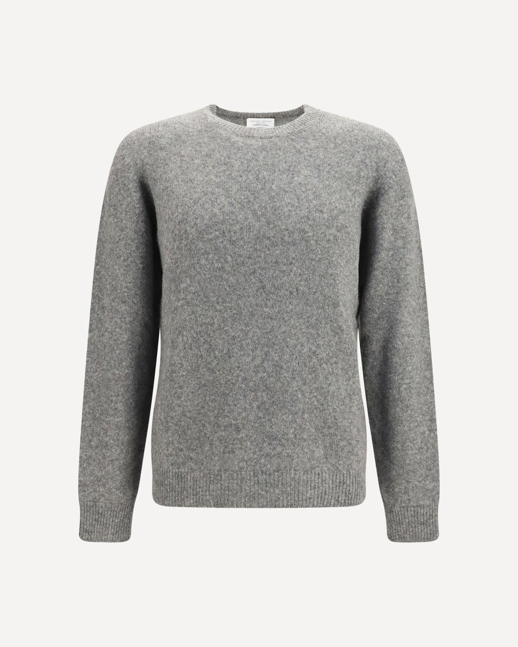 Roberto Collina Gray Wool And Camel Sweater for men