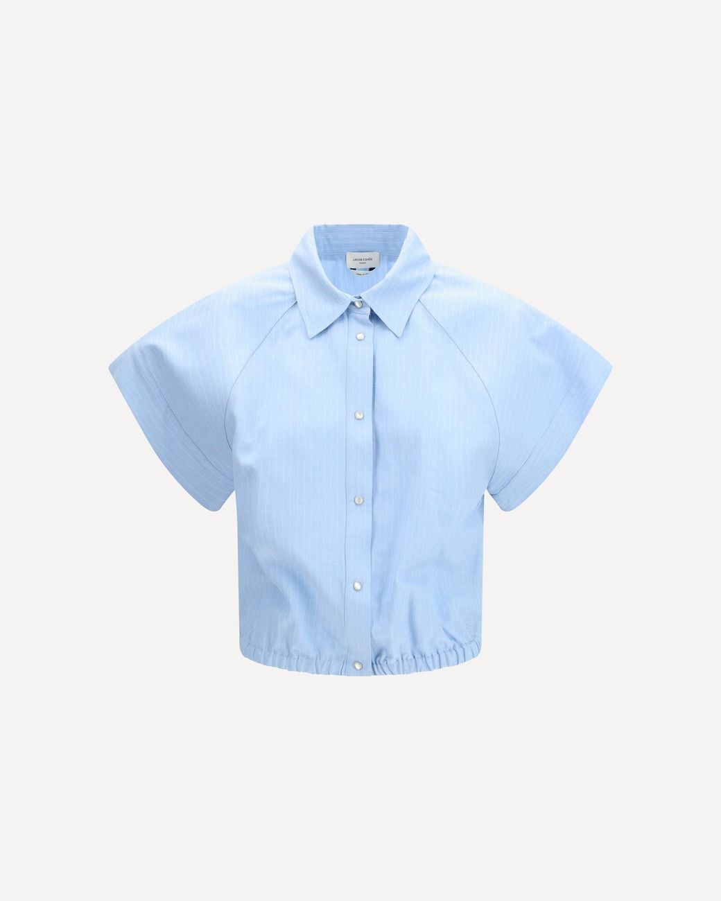 Jacob Cohen Blue Short-Sleeve Shirt