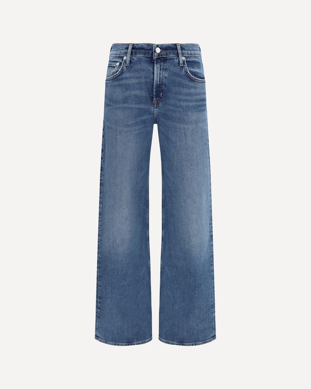 Citizens of Humanity Blue Nora Wide-Leg Jeans