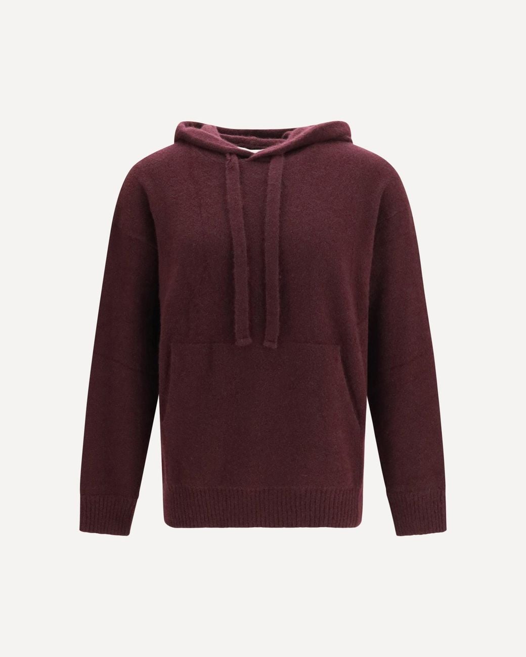 Laneus Purple Cashmere And Silk Hooded Sweater for men