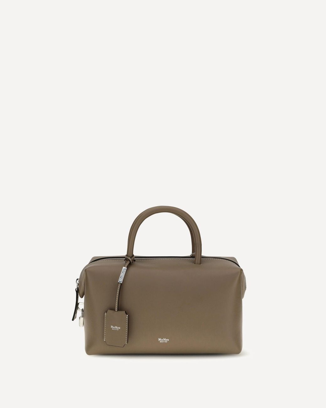 Max Mara Natural Holdall Leather Handbag