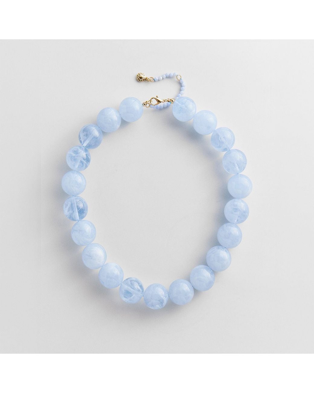 Bead Notes BaubleBar Jane Beaded Necklace in Blue | Lyst